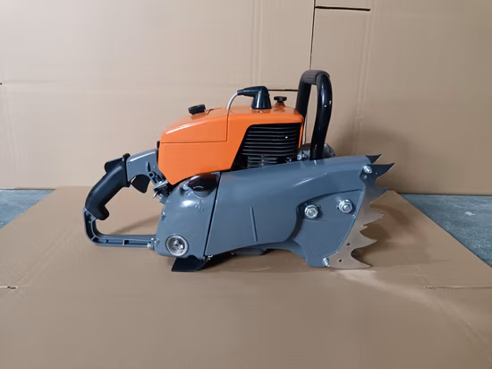 Pièces de tronçonneuse à lame de machine de découpe d'arbre à essence d'usinage CNC